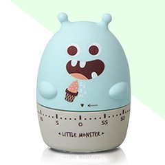 Quirky Creature Mechanical Kitchen Timer, Cute 60-Minute Manual Wind Up Count…