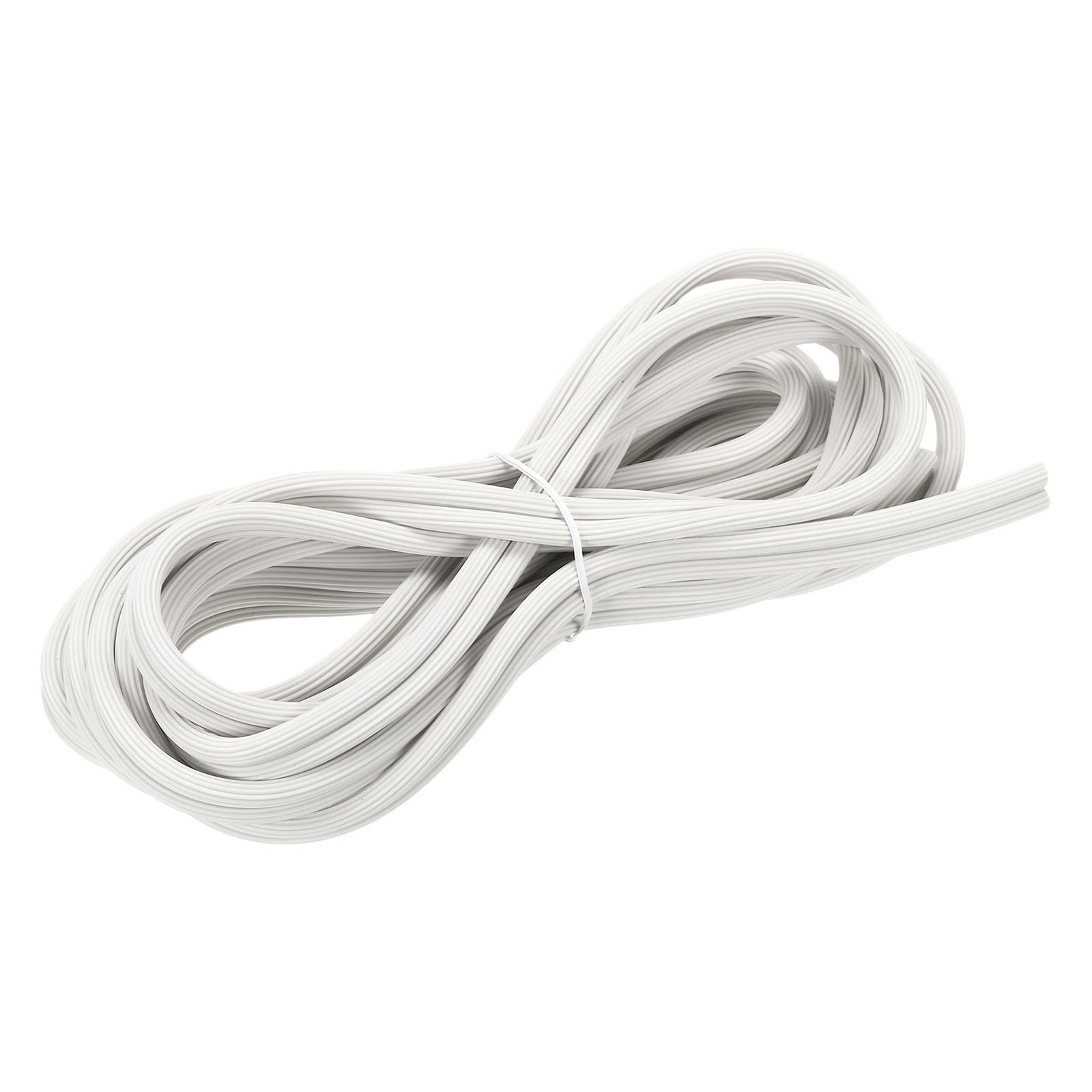 Screen Spline, 10M/32.81Ft Silicone Window Sealing Strip, 6.5mm OD White gallery