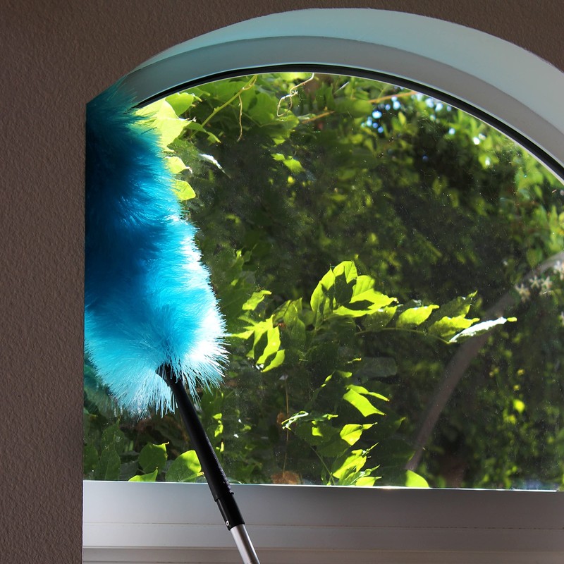 Electrostatic Dusting Wand For Cobwebs Ceiling Fans High Surfaces & More Lightwe gallery