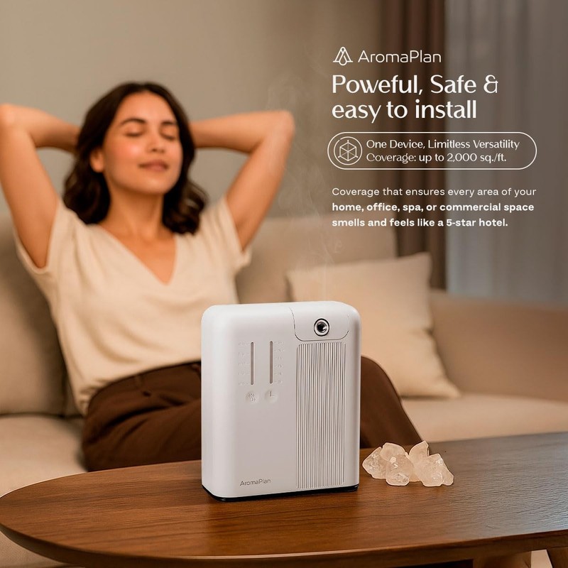 5 Star Collection Cold Air Scent Diffuser, Whole House (2 Scents Included)- W... gallery