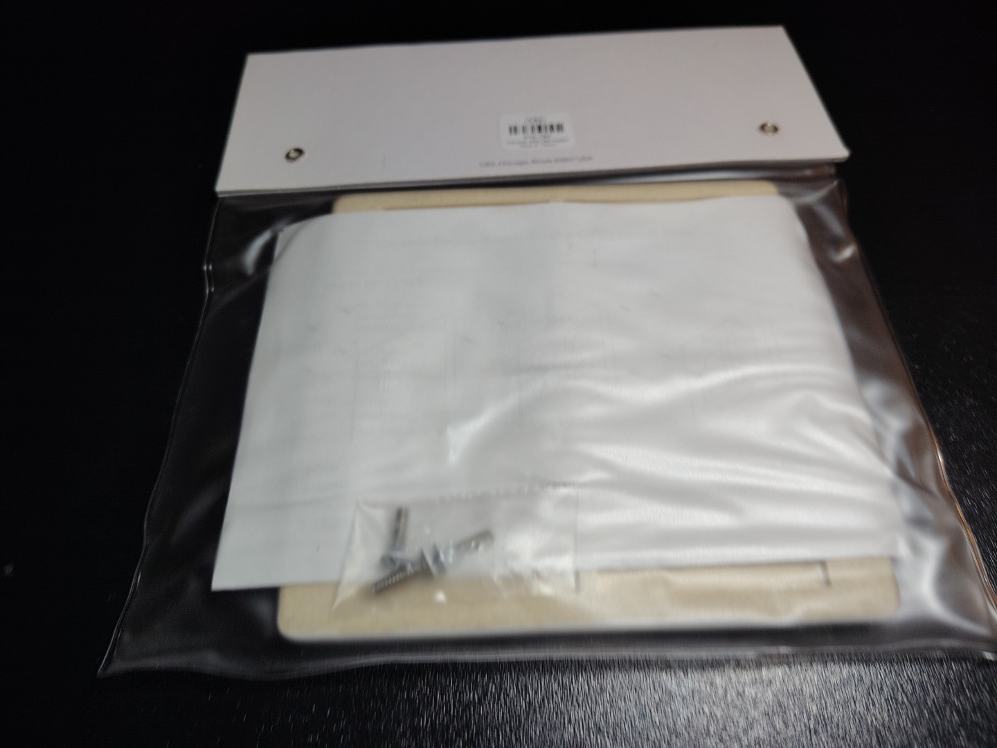 Crate & Barrel CB2 Switch Plate White Ceramic Double Duplex NWT gallery