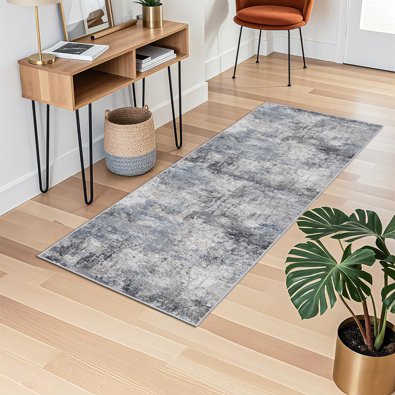 Ruugme Washable 2X5 Hallway Runner Rug - Runner Rugs Modern Stain Resistant For gallery