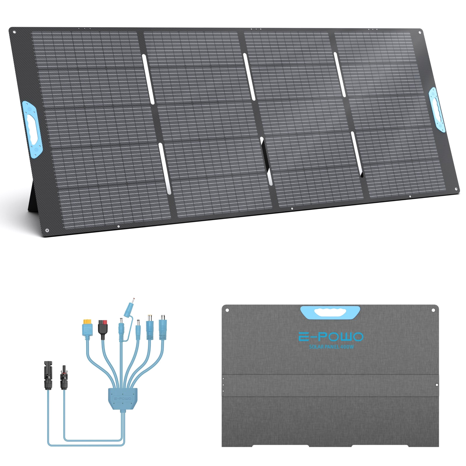 E-POWO 400W Solar Panel Kit Self-supporting Waterproof IP67 High Efficiency gallery