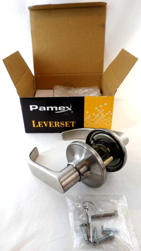 Pamex Denver (None Locking) Passage Leverset*Satin Nickel gallery