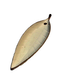 Pier 1 China Chine Leaf Pattern Dish Clean lines Delicate and Dainty Dish