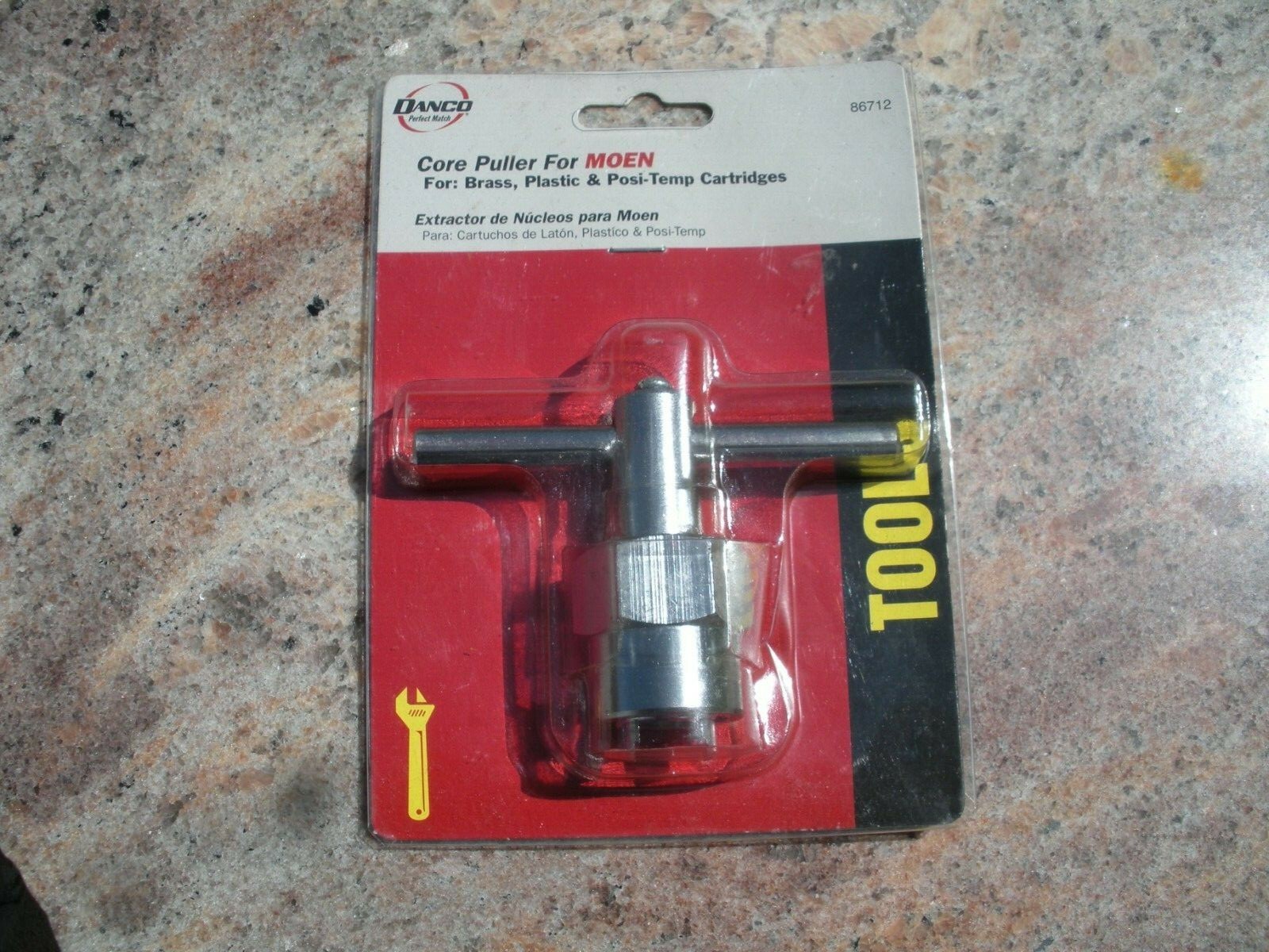 Danco Core Puller for Moen 86712 For Brass, Plastic and Posi-Temp Cartridges NEW gallery