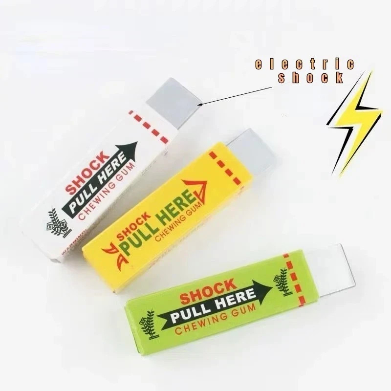 Electric Shock Chewing Gum Prank Toy Funny Gag Trick Joke Gift gallery