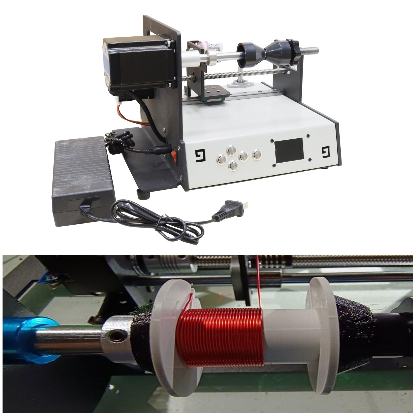 110V Automatic Winding Machine, CNC Wire Arrangement Winding Machine gallery