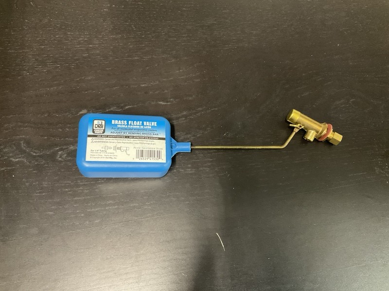 Dial 4153 Brass Plastic Float Valve 1/4-In Compression gallery