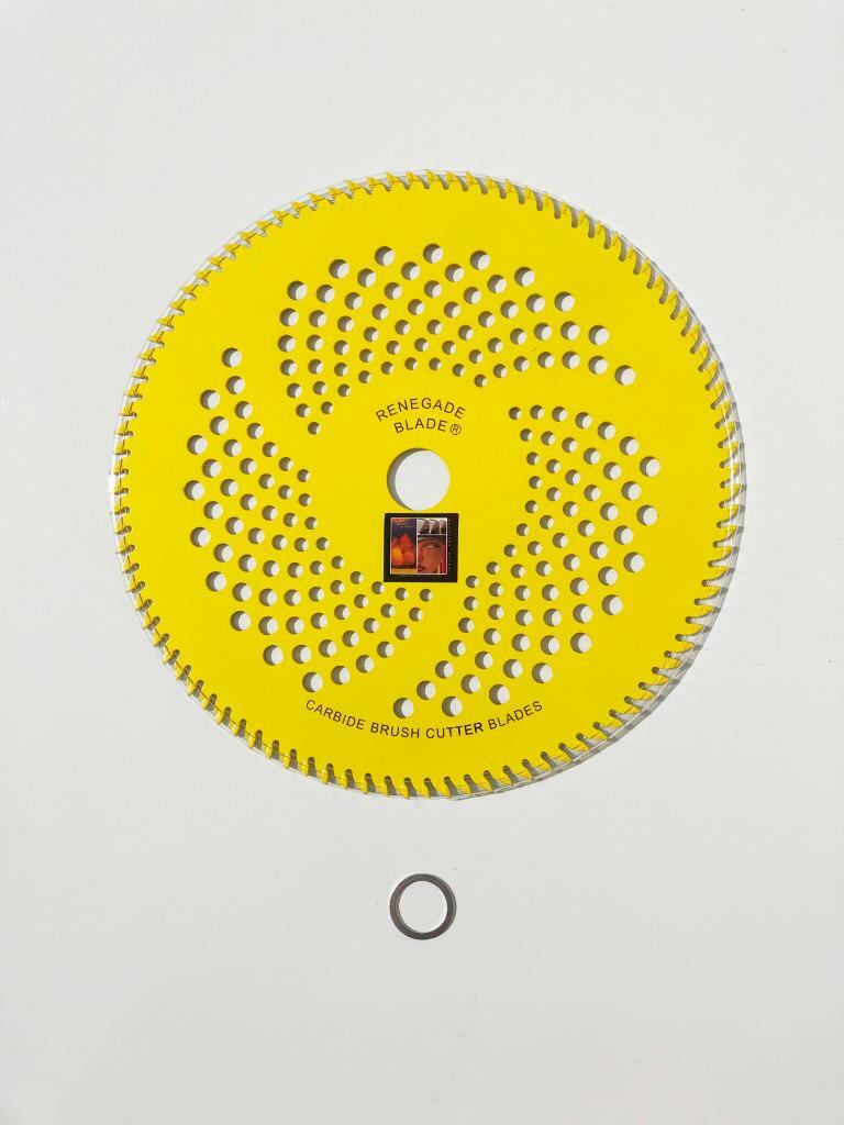 4pk--9"-84t "yellow TALON" RENEGADE BLADE® carbide brush cutter 230mm gallery
