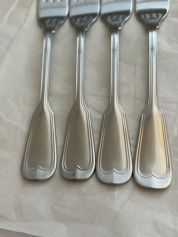WMF Murray Hill satin finish 4 salad forks - 7 inches (1 1/4 " tines) gallery