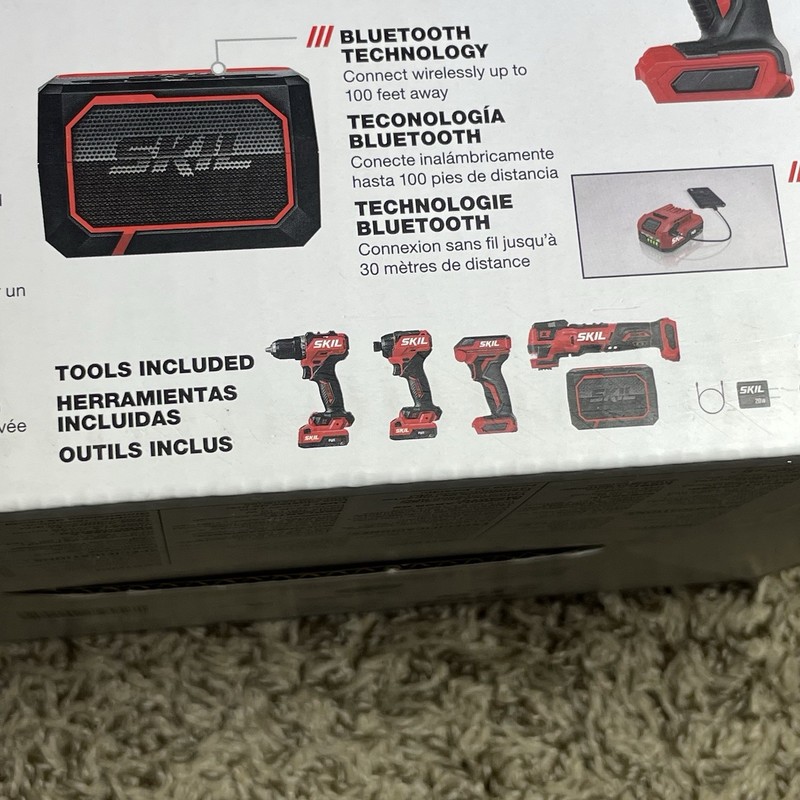 SKIL PWR CORE 12-volt 5-Tool Brushless Power Tool Combo Kit NEW gallery