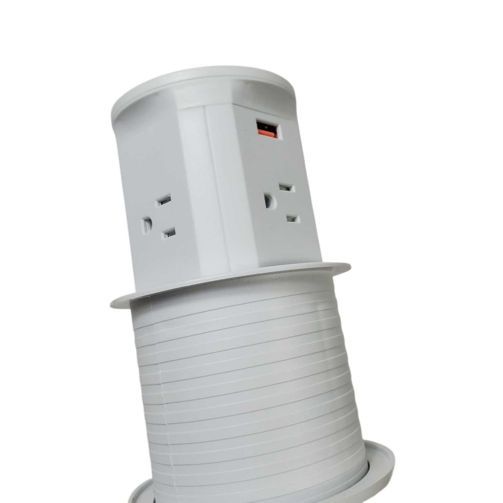 4" Pop up Outlet for Countertop Four-sided gallery