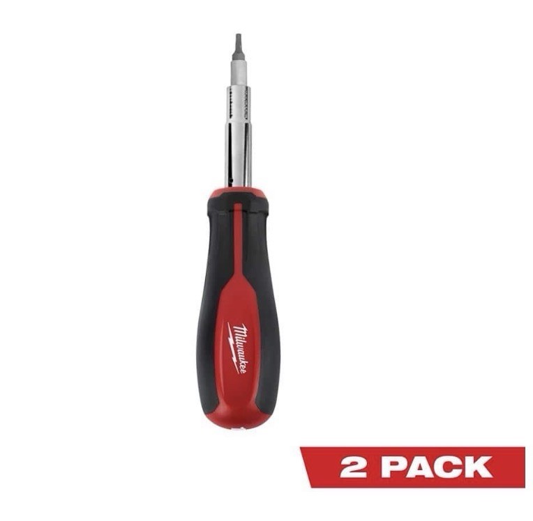 Milwaukee 11-in-1 Multi-Bit Driver with Torx 2-Pack (48-22-2761A) gallery