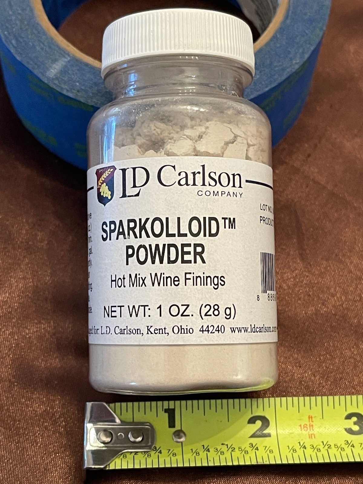 Sparkolloid Clarifying Agent 1 oz, for Wine or Beer LD Carlson gallery