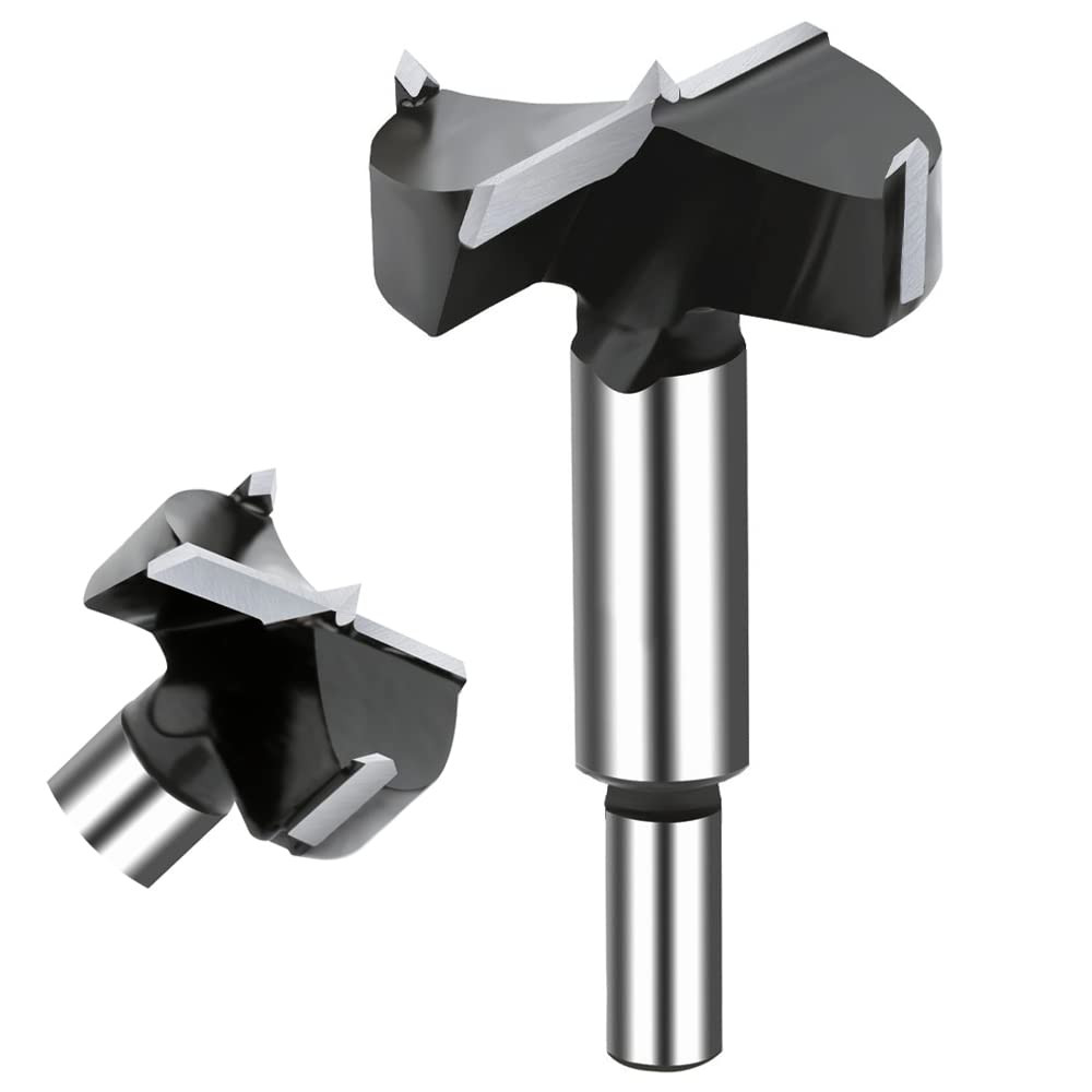 1-3/4 Inch Carbide Forstner Drill Bit, Carbide Tipped Forstner Bit for Hard W... gallery