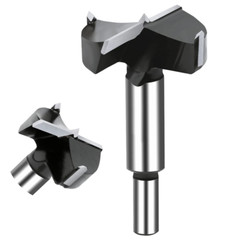 1-3/4 Inch Carbide Forstner Drill Bit, Carbide Tipped Forstner Bit for Hard W…