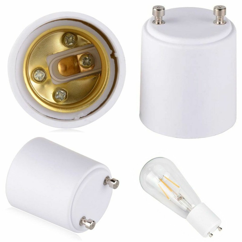 GU24 To E26 E27 Screw LED Light Lamp Bulb Base Adapter Socket Converter Adaptor gallery
