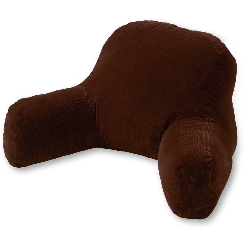 Overstuffed Microfiber Bed Rest Pillow Soft Support Cushion TV Reading Relaxing gallery
