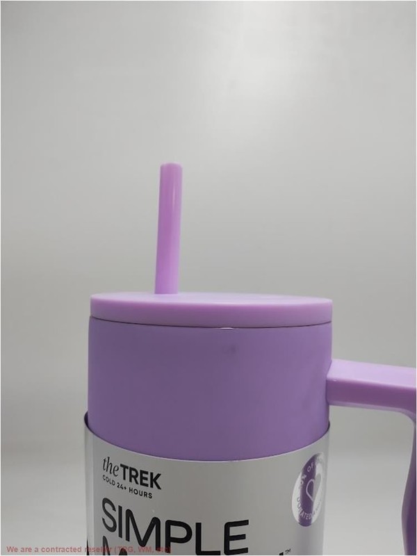 Simple Modern 40oz Trek Hydrangea Straw Tumbler Purple SEE DETAILS gallery