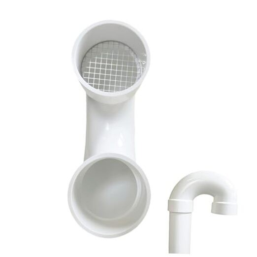 PVC termination vent with stainless steel For 2" PVC Pipe 180 Degrees gallery