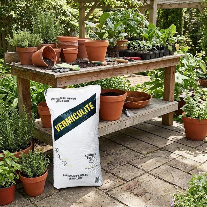 Medium Vermiculite – Professional Grade – Excellent Soil Conditioner - Medium... gallery