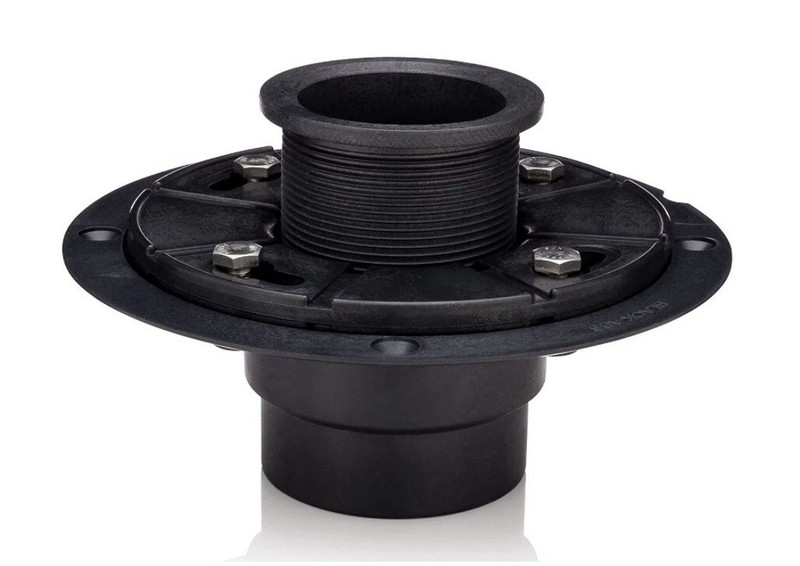 2" ABS Shower Drain Base With Adjustable Ring gallery