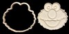 3D Printed Cookie Cutter - 3.5" Elmo #1021 gallery