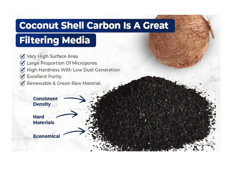 Catalytic Activated Coconut Shell Carbon –1/2 Cubic Feet | 12×40 Mesh gallery