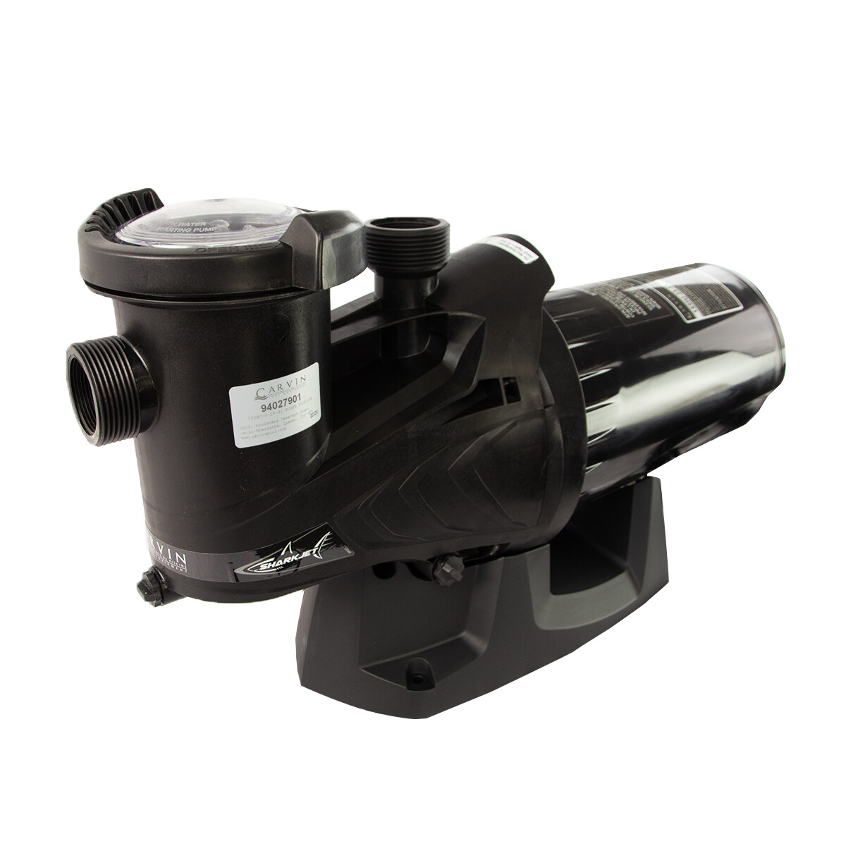 SharkJet Above Ground Single Speed Swimming Pool Pump w/ Cord - (Choose HP Size) gallery
