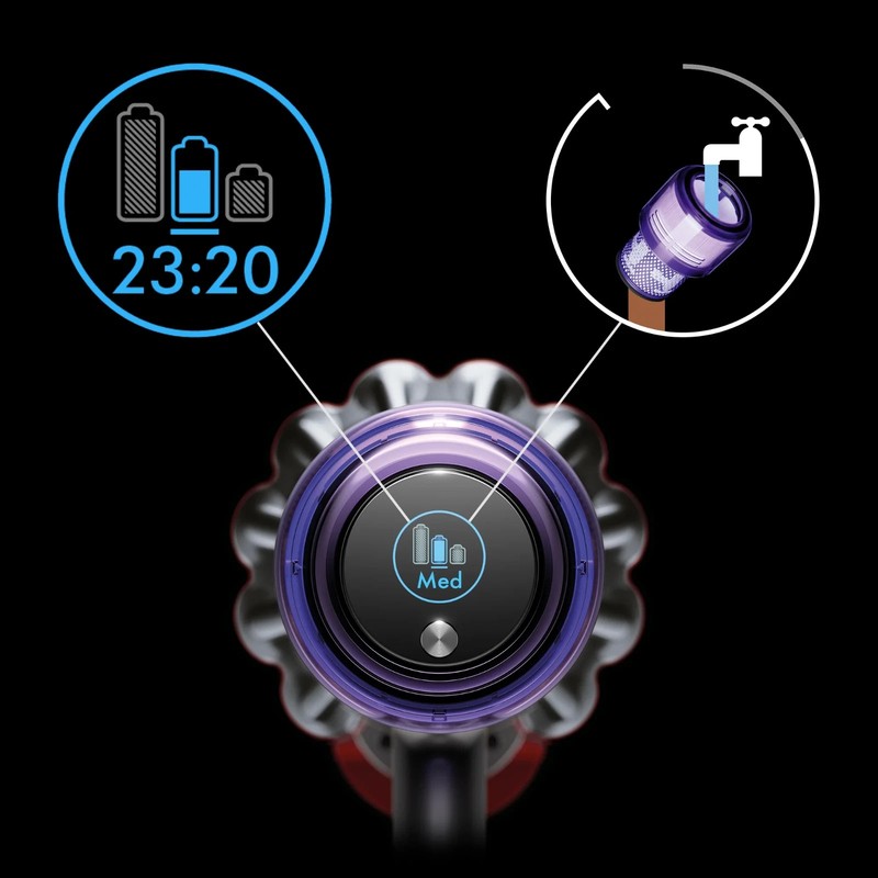 Dyson Outsize Plus SV29 Cordless Vacuum Nickel gallery