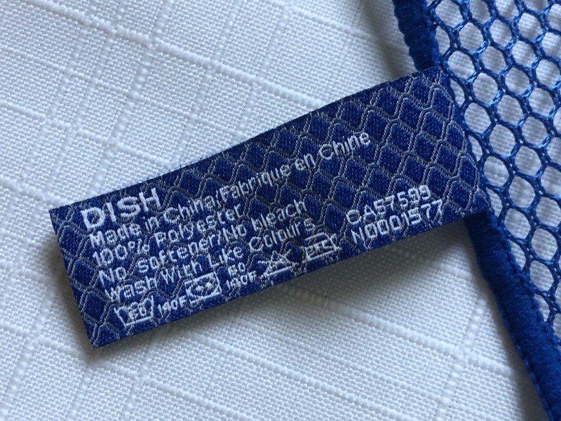 NORWEX Blue Mesh Dishcloth - Solid Polyester Modern Kitchen Cloths - NEVER USED gallery