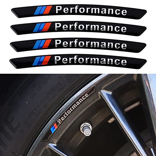 Wheel Stickers Compatible with 1 2 3 4 5 6 7 Series x1 x2 x3 x4 x5 x6 Black/C