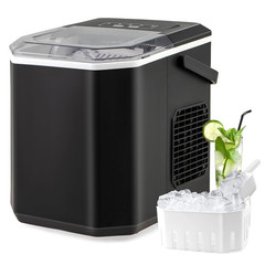 Countertop Ice Maker with Self-Cleaning, 9 Ice Cubes Ready in 6-13 Mins, 26.5Lbs