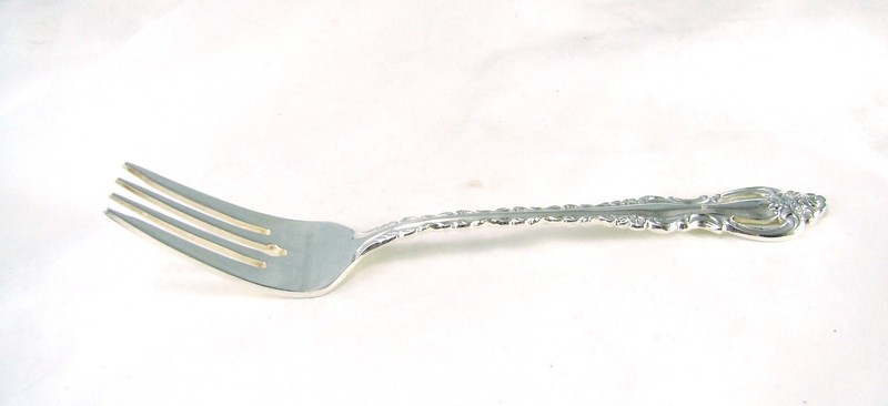 International Deepsilver Silverplate 1969 Korea COUNTESS Lot of 4 Salad Forks gallery