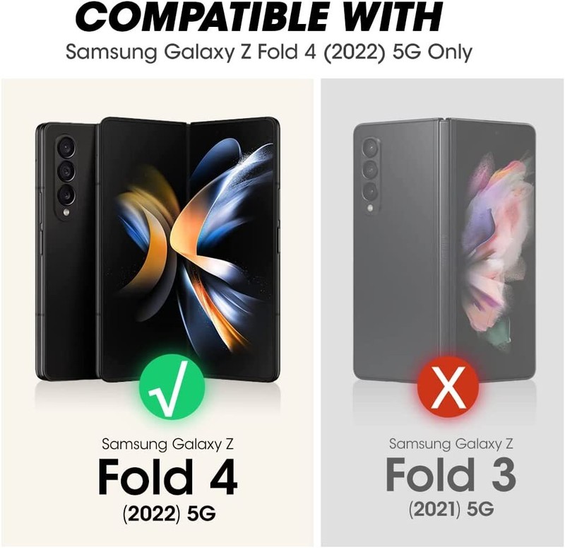 For Samsung Galaxy Z Fold 4 5G, SUPCASE Unicorn Dual Layer Case 360 Screen Cover gallery