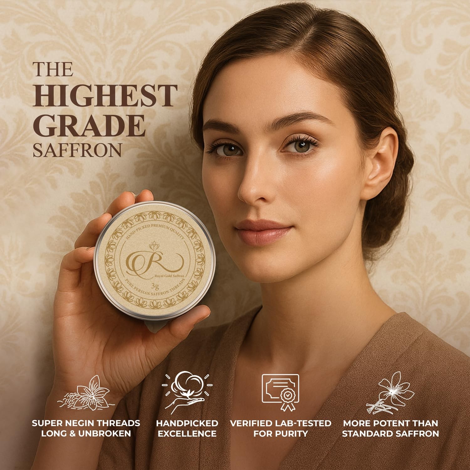 – Premium Super Negin Saffron Threads, Grade A+ | Gourmet Chef’s Select Spice... gallery