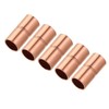5pcs Straight Copper Coupling Fittings 1/4 Inch ID Welding Joint gallery