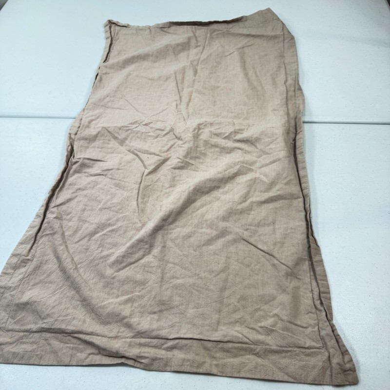 swift home pillowcase king solid brown 100% cotton modern gallery
