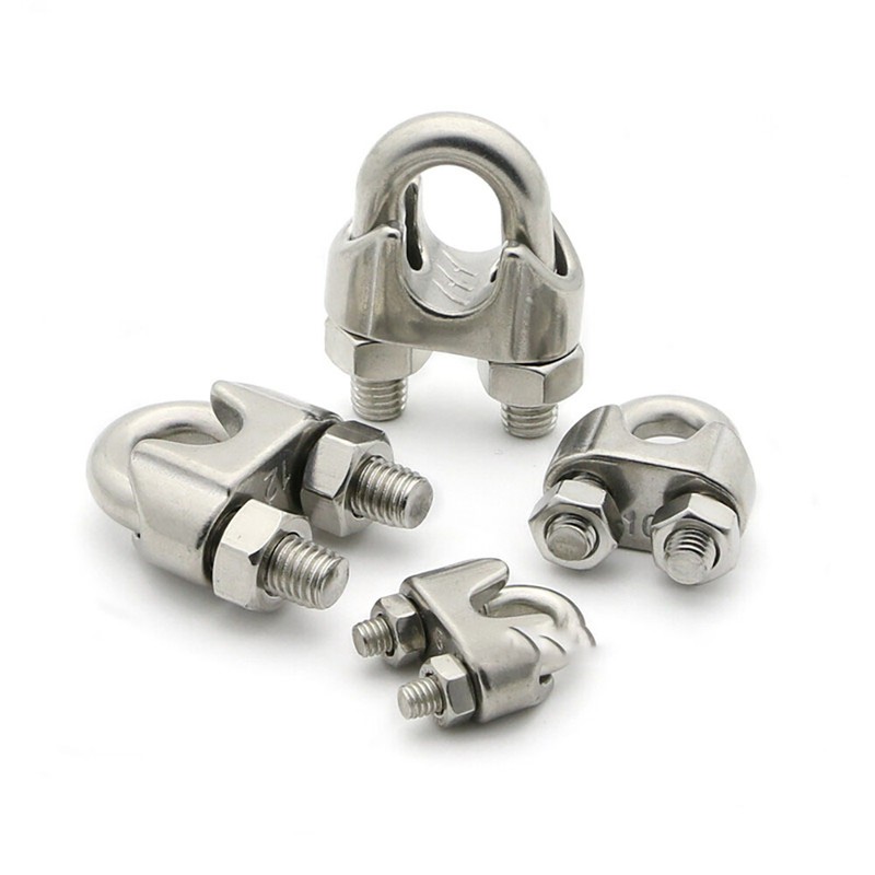 Wire Rope Clamp Thimble Simplex Duplex 2mm 3mm 4mm 5mm 304 Stainless Steel gallery