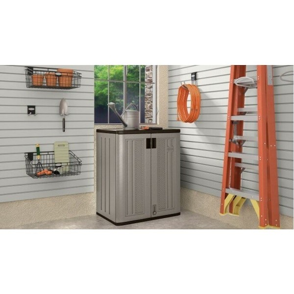 Suncast Bmc3600 Shelving Storage Cabinet, 36 In H, 30 In W, 20-1/4 In D, gallery