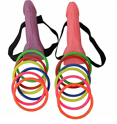 Dick Head Penis Ring Toss Bachelorette Party Favor Game for Girls Party Time