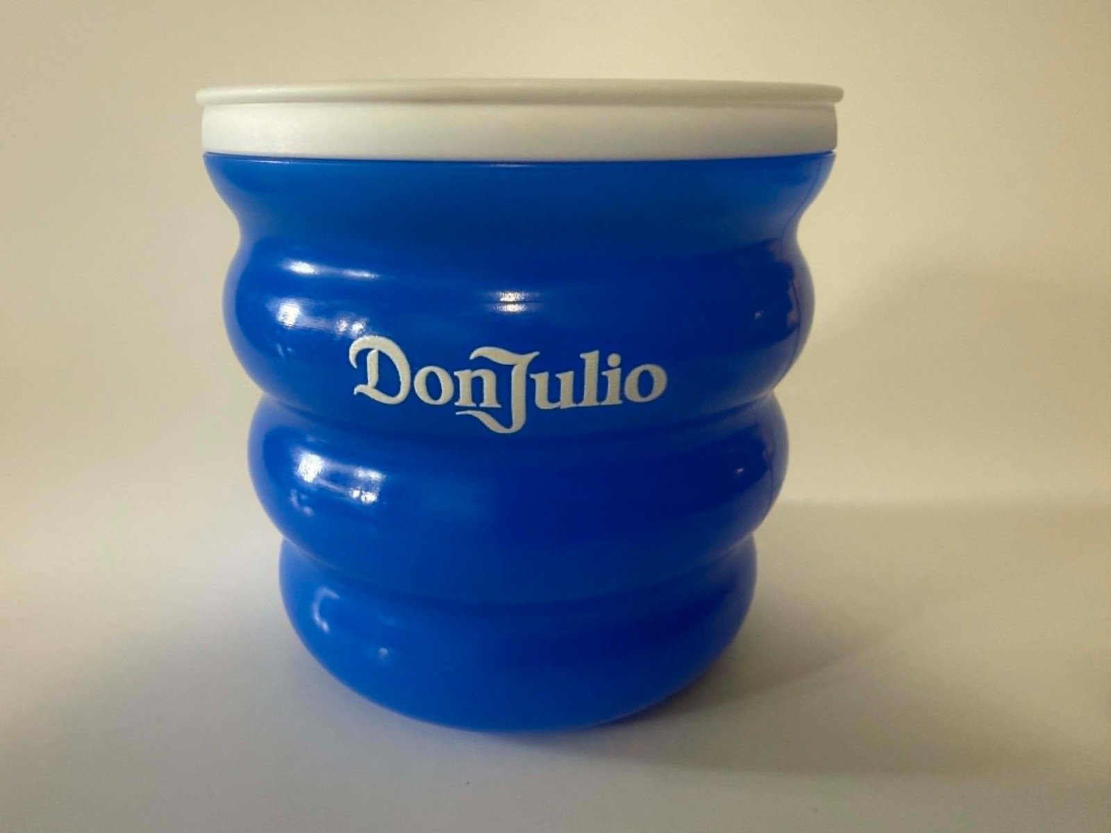 DON JULIO POOLIO POOL BUCKET GLASS CUP PLASTICE 4X4X4" NEW IN PLASTIC gallery