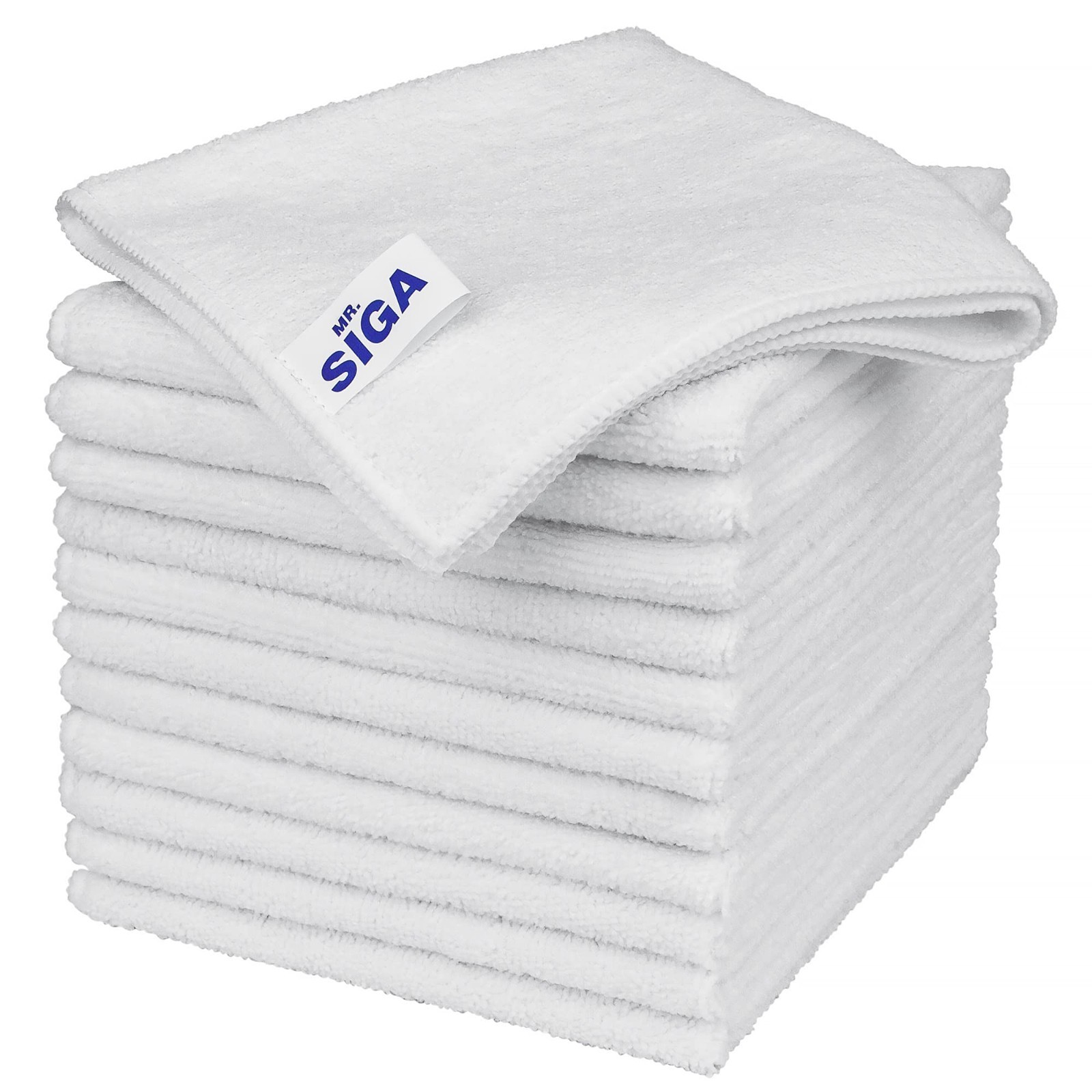 All-Purpose Microfiber Cleaning Cloths - Streak-Free Towels, Pack of 12, 32x32 c gallery