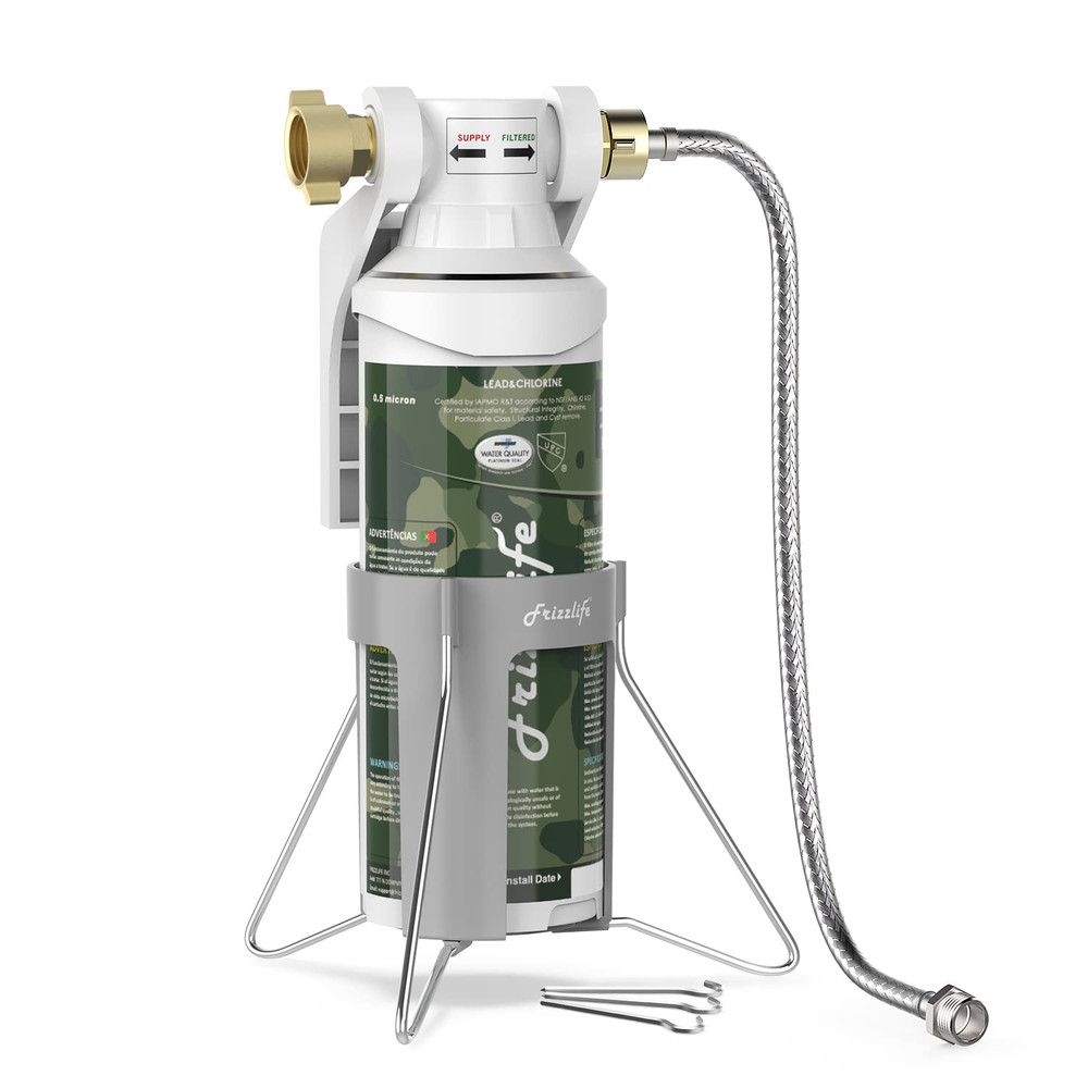 NSF Certified RV Inline Water Filter - Reduces Chlorine, Lead & Odors