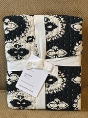 Pottery Barn Sutton Reversible Quilted Single EURO Sham New with tags