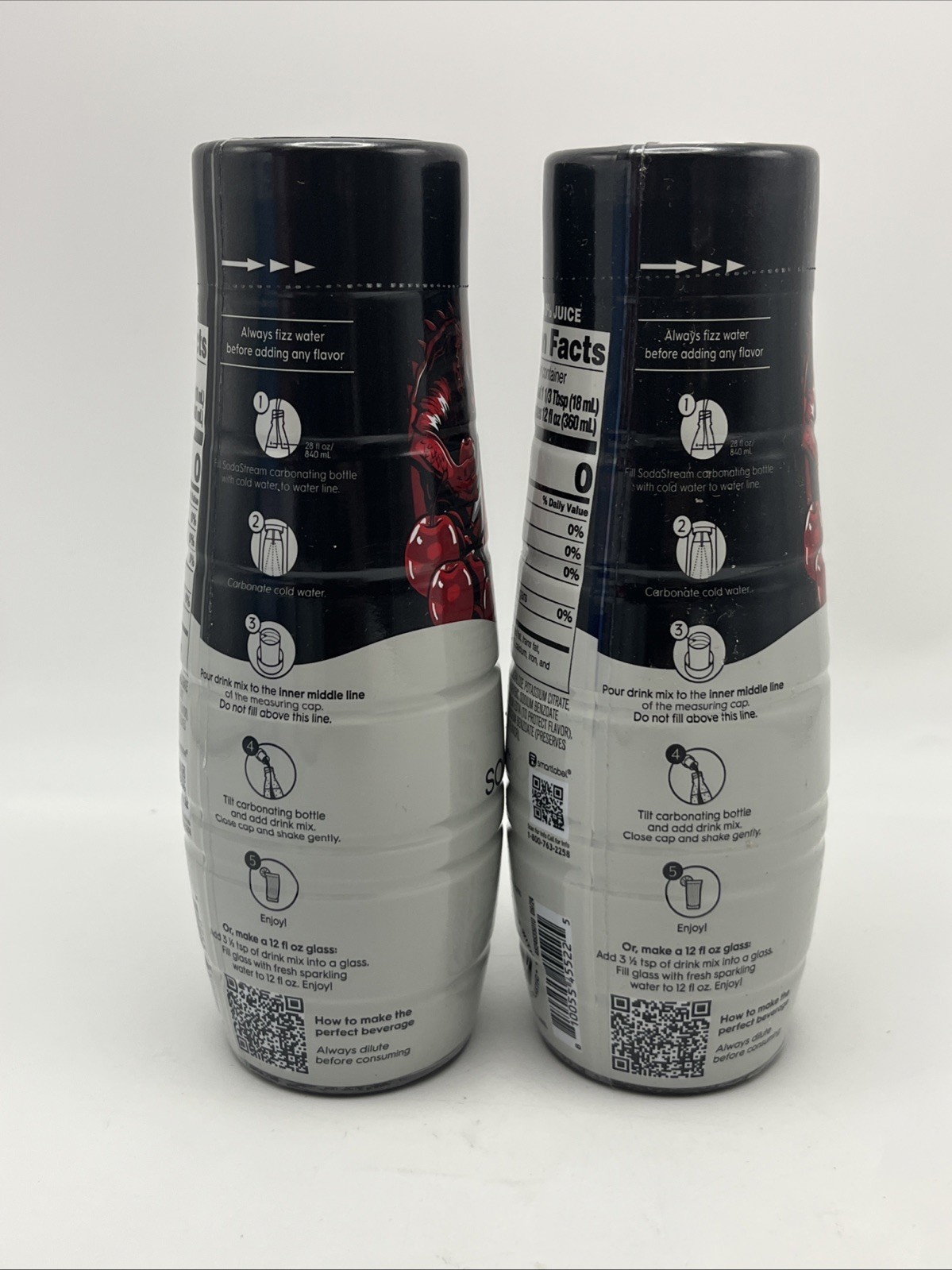 SodaStream Mtn Dew Code Red Zero Sugar Drink Mix 14.9 Fl Oz 440mL Lot of 2 gallery