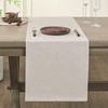 Basic Linen Style Table Runner, 14 x 48 Inch 14x48 Inch Light Natural Chambray gallery