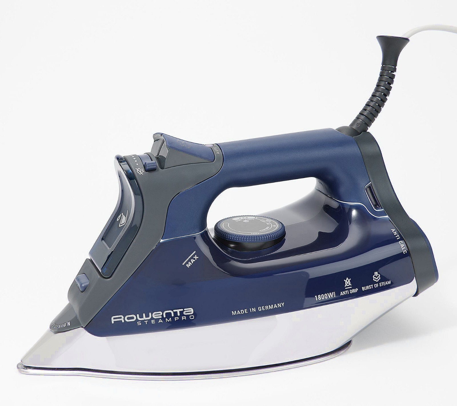 Rowenta DW8192 Steam Pro 1800-Watt. Auto Off- Anti Calc 400 Hole Soleplate gallery
