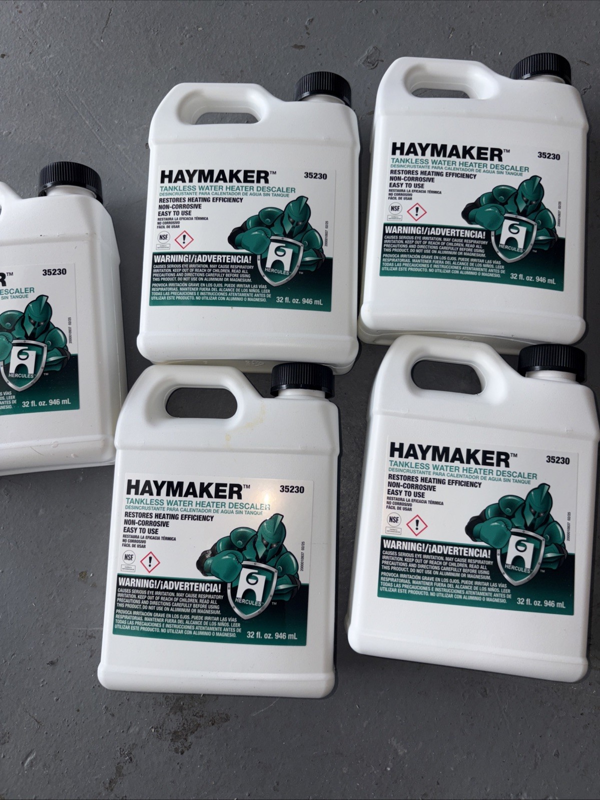 Hercules Haymaker Tankless Water Heater Descaler 32oz 35230 Non-Corrosive gallery
